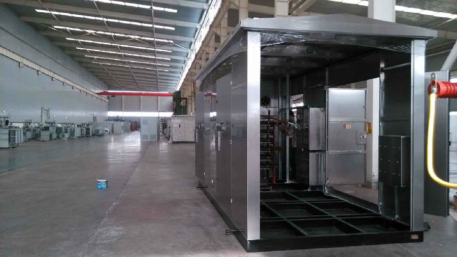 (25MW)光伏電站工程項目35KV接地電阻成套裝置側面圖